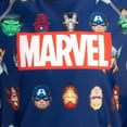 thumbnail image 4 of Marvel Avengers Iron Man Thor Captain America Little Boys Rash Guard Toddler to Big Kid, 4 of 5