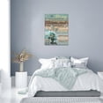 thumbnail image 2 of Christian Wall Art Bible Verse Floral Pictures Wall Decor Religious Scripture Teal Flower Canvas Painting Home Decoration Artwork for Bathroom Bedroom Living Room Office Framed 12"x16", 2 of 6