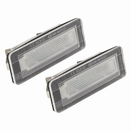Car LED License Plate Light for Smart for Two Coupe Convertible 450 451