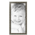 thumbnail image 2 of ArtToFrames 12" x 24" Silver Picture Frame, 12x24 inch Silver Wood Poster Frame (WOM-4993),  Pack, 2 of 7
