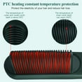 thumbnail image 3 of CkeyiN Electric Professional Hair Straightening Comb, Intelligent Multi-speed Wet and Dry Hair Straightening Comb with LED Display, 3 of 10