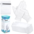 thumbnail image 1 of Guantes hidratantes Selizo, 10 pares, 100% algodón, para mujer, 1 of 7