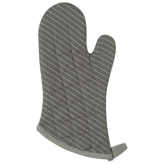 Now Designs Superior Oven Mitt - Granite Pinstripe