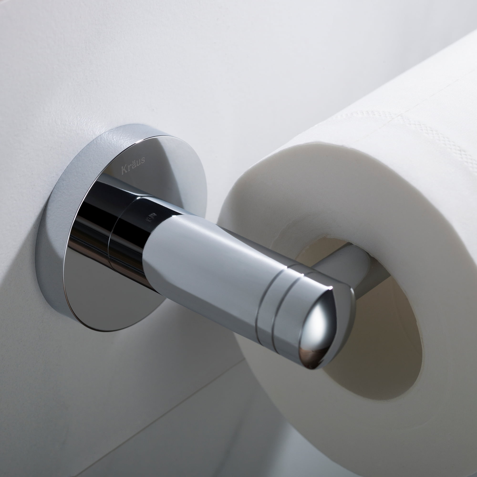 KRAUS Elie™ Bathroom Toilet Paper Holder, Chrome Finish