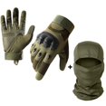 thumbnail image 1 of Men's Motorcycle Gloves Touch Screen Motocross Riding Protective Gear Full Finger Black, 1 of 7