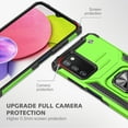 thumbnail image 3 of NIFFPD Galaxy A03S Phone Case Samsung A03S Case Magnetic Car Mount Ring Kickstand Cover Case Samsung Galaxy A03S Green, 3 of 7