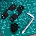 thumbnail image 4 of Miangastore 1 Ensemble Kit de Réparation de Pare-Soleil Support de Pare-Soleil en Alliage d'Aluminium Accessoire de Pare-Soleil Compatible avec Jeep Wrangler, 4 of 7