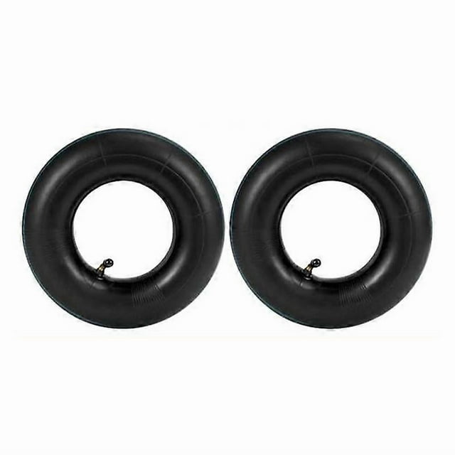 2 PC 410/350-4 Inch Inner Tube Tire for Hand Truck Hand Cart Garden Cart Lawn Mower 410-4 Replacement Tube