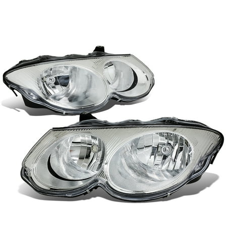 For 1999 To 2004 Chrysler 300m Headlight Chrome Housing Headlamp 00 For 1999 To 2004 Chrysler 300m Headlight Chrome Housing Headlamp 00 01 02 03 Sedan 4 Door Left Right