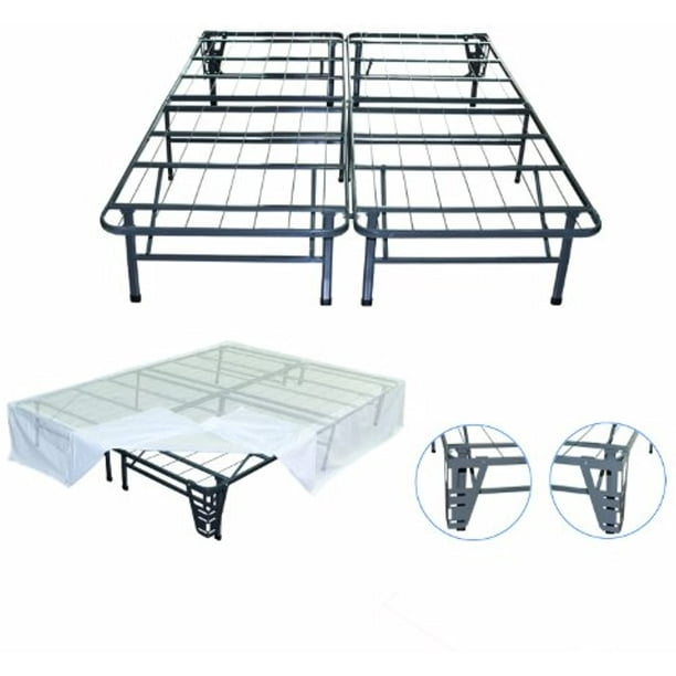 Night Therapy Platform Metal Bed Frame, Can You Put An Air Mattress On A Metal Frame
