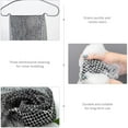 thumbnail image 5 of Alorin's Exfoliating Shower Towel, Exfoliating Skin Bath Towel, Premium Scrub Wash Cloth for Body Face, Exfoliating Washcloth for Men and Woman (Jet Black-1PC), 5 of 8