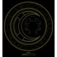 thumbnail image 2 of Boy's Marvel: Moon Knight Hieroglyphic Moon Phase Logo Graphic Tee Black Large, 2 of 5