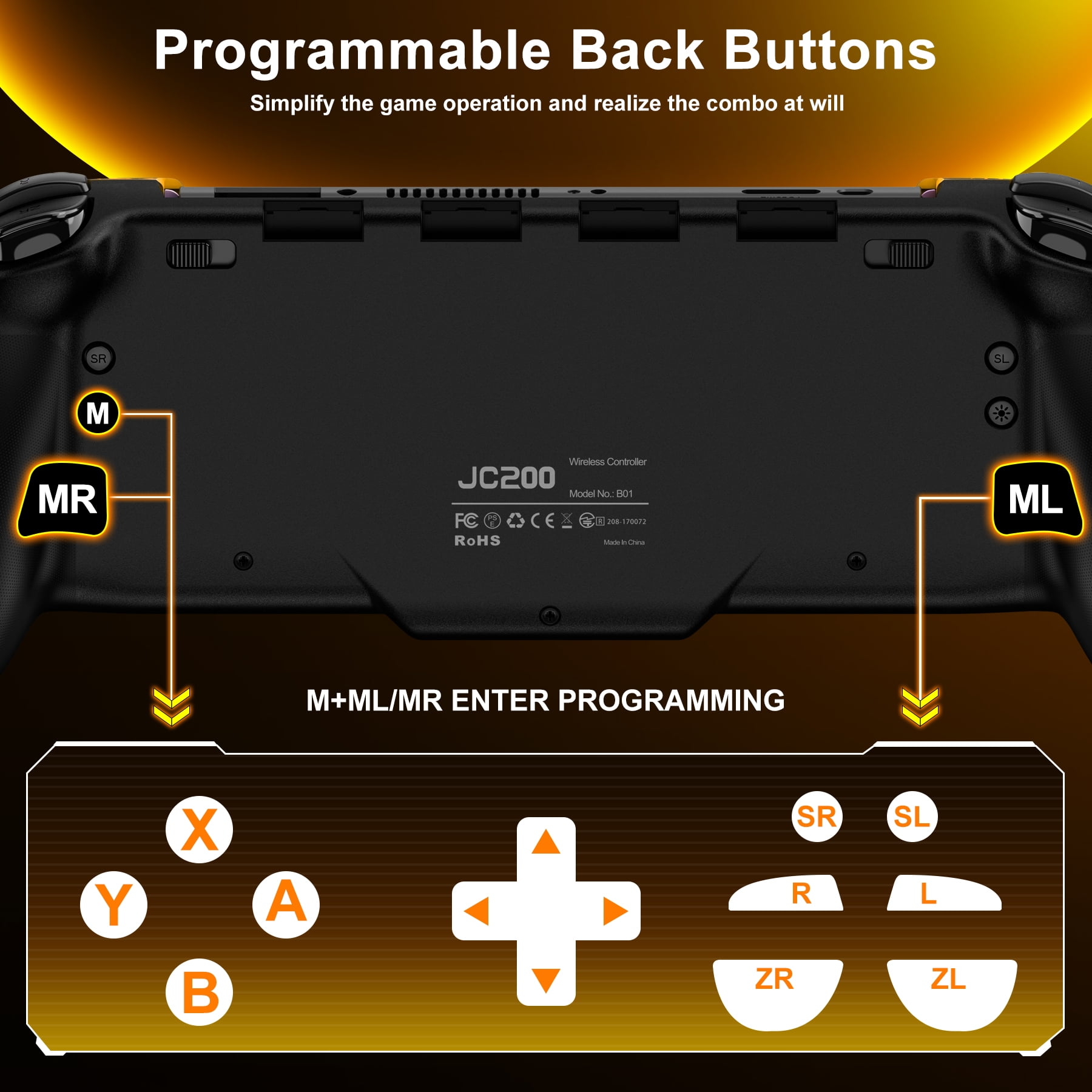 Beboncool Switch Controller for Nintendo/Switch OLED with Beboncool Switch Controller for Nintendo/Switch OLED with