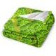 thumbnail image 3 of Manta de hojas verdes, manta de franela para plantas, manta de felpa suave con hojas gigantes, diseño de hojas para sofá cama y sofá, manta de hojas con diseño de hojas para amantes de las plantas, 3 of 7