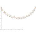 thumbnail image 3 of 14K Yellow Gold 5-6mm White Near Round Freshwater Cultured Pearl Necklace (24 X 5.5) Made In Canada wpn050-24, 3 of 5