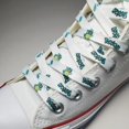 thumbnail image 1 of Sanrio-cordones de Hello Kitty Melody para zapatos planos, 120/150cm, dibujos animados de Anime, accesorios para zapatos deportivos, Graffiti, 1 of 4