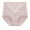 Pink, variant on Swuxness Women's Plus Size High Waist Briefs, Panties for Women, Women's Solid Color High Waisted Fashion Comfortable Breathable Soft and Panties Gray, L