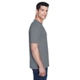 thumbnail image 3 of Men's Cool & Dry Sport Performance Interlock&nbsp;T-Shirt - CHARCOAL - 3XL, 3 of 3