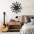 thumbnail image 2 of LaModaHome Exclusive Sun Flower Design Metal Wall Art – Durable & Artistic Metal Wall Art for Home and Office Decor, Perfect for Any Interior Design Aesthetic, 2 of 5