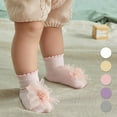 thumbnail image 4 of Aayomet Baby Boy Socks Kids Non Slip Toddler Boy Grip Socks Anti Skid Sticky Socks for Baby Children,White 3-6 Months, 4 of 4
