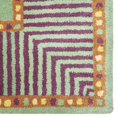 thumbnail image 2 of Rugsotic Carpets Hand Tufted Wool Eco-Friendly Area Rugs - 5'x7'6'', Rectangle, Green Brown, Modern Contemporary Design, High Pile Handmade Anti Skid Rugs for Living Room, Bed Room (K03111), 2 of 6