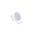 thumbnail image 4 of Pendentif avec Trou Miroir Face Différentes Formes a une Qualité Fiable Perforée Moule de Réutilisation de Bricolage Flexible pour les Projets d'Artisanat Faisant Ellipse, 4 of 9