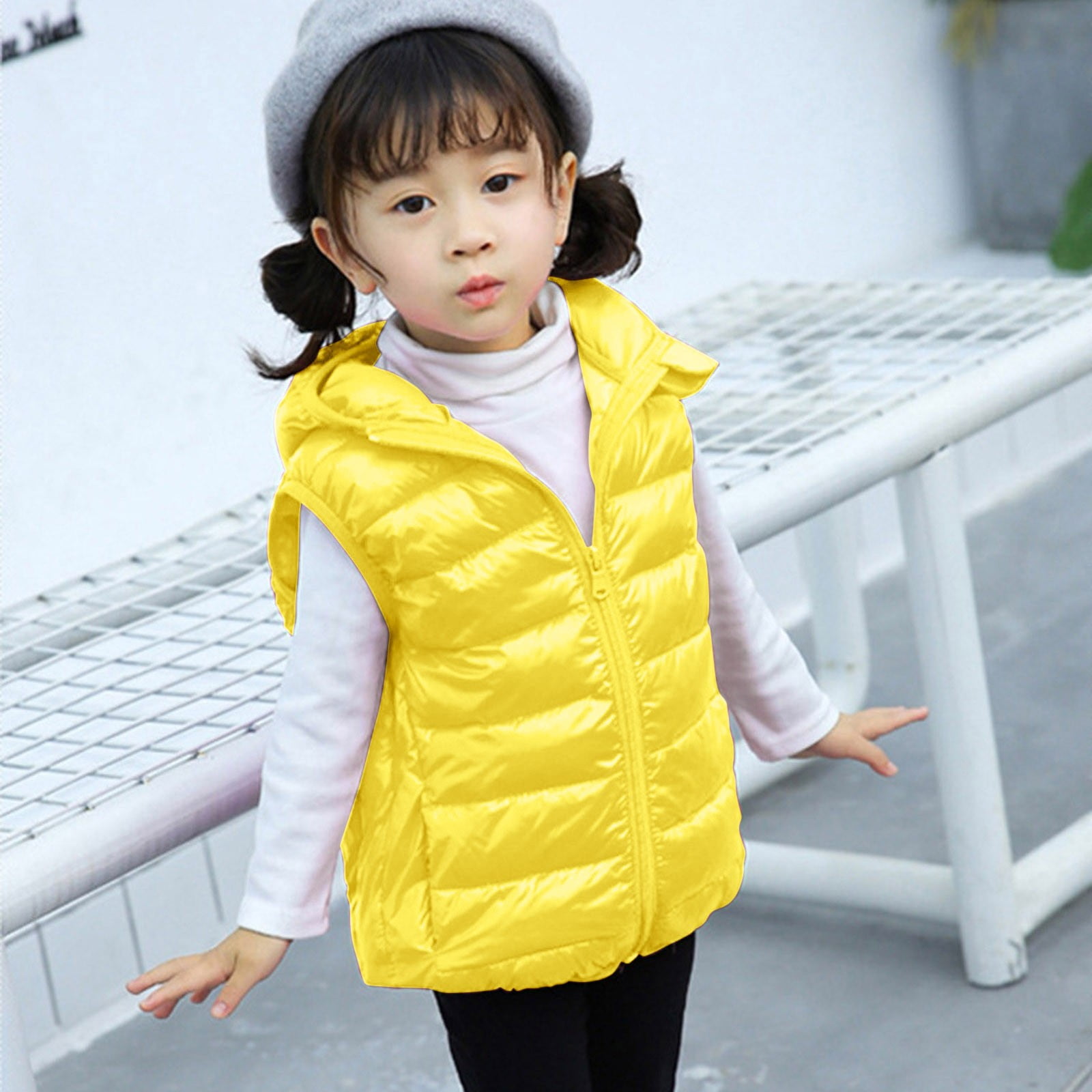 Fgnfyis Warm Winter Outwear for Girls Clothes Child Kids Toddler