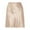 Beige, variant on vigerkar Women's Summer Elastic High Waist Satin Skirt A-Line Short Skirts Gold, S