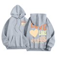 thumbnail image 3 of WILLBEST Vocation Outfits for Women Womens Two Piece Outfits Sets Hoodie Sweatshirt and Long Sweatpants Jogger Workout Set Fall Tracksuit Sweatsuits 2531, 3 of 6