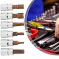 thumbnail image 2 of Chendee 6Pcs 1/4 Inch Screwdriver Bit Socket Set Hex Screw Driver Bits Tools H3-H8, 2 of 8