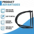 thumbnail image 2 of W10435968 French Door Refrigerator Door Gasket for Whirlpool, Replace W11368721 W10830206 W10163895 67003547 AP6888440, 2 of 5