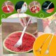 thumbnail image 1 of Fiudx Cortador de Sandía 2 En 1 con Tenedor, Hoja de Acero Inoxidable, Corte Automático, Extracción Rápida de Cubos, Portátil para Fiestas Familiares y Camping. Juego de 2 Piezas., 1 of 7