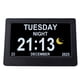thumbnail image 5 of Calendario Digital Digital De 7 Pulgadas Reloj Multifuncional Con Visualización De Fecha Atenuación Automática Y Tecla De Horario De Verano O Control Remoto Negro, 5 of 7