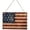 B004- Clear (Feature D), variant on Patriotic Home Decor, Vintage 4Th of July Decor, Hanging Porch Decor, Americana Home Decor, 6X6 Inch Distressed Wood Wall Plaque Printed with God Bless America and Weathered Small