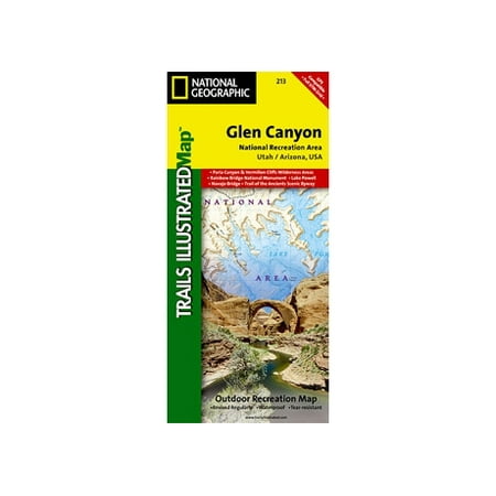Glen Canyon National Recreation Area: Utah / Arizona, USA (Trails Illustrated Map # 213) - National Geographic