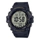 thumbnail image 2 of Reloj pulsera Casio AE-1500WH con correa de resina color gris - fondo negro, 2 of 4
