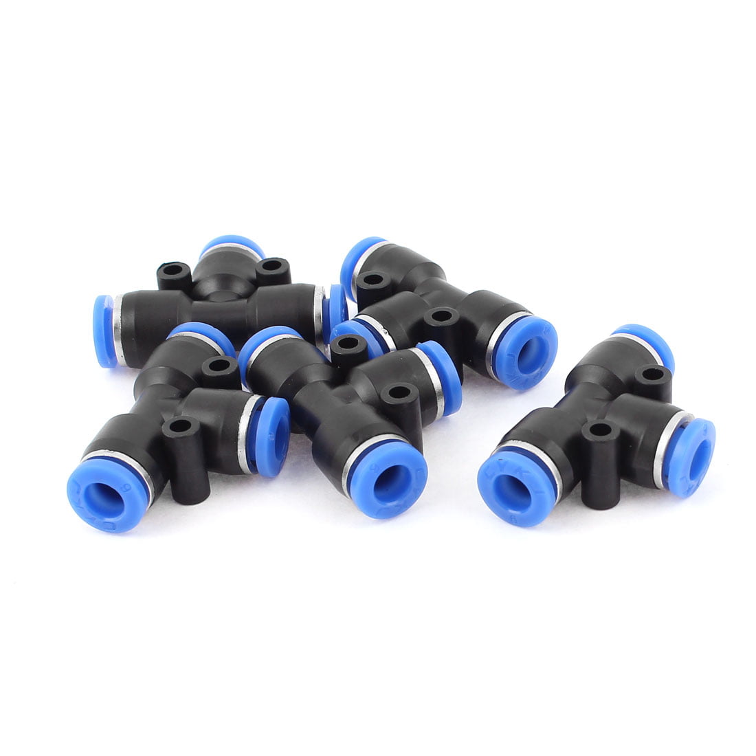 1x 8mm to 6mm Pneumatic Air Pipe Quick Fitting Coupler Connector Adapter 