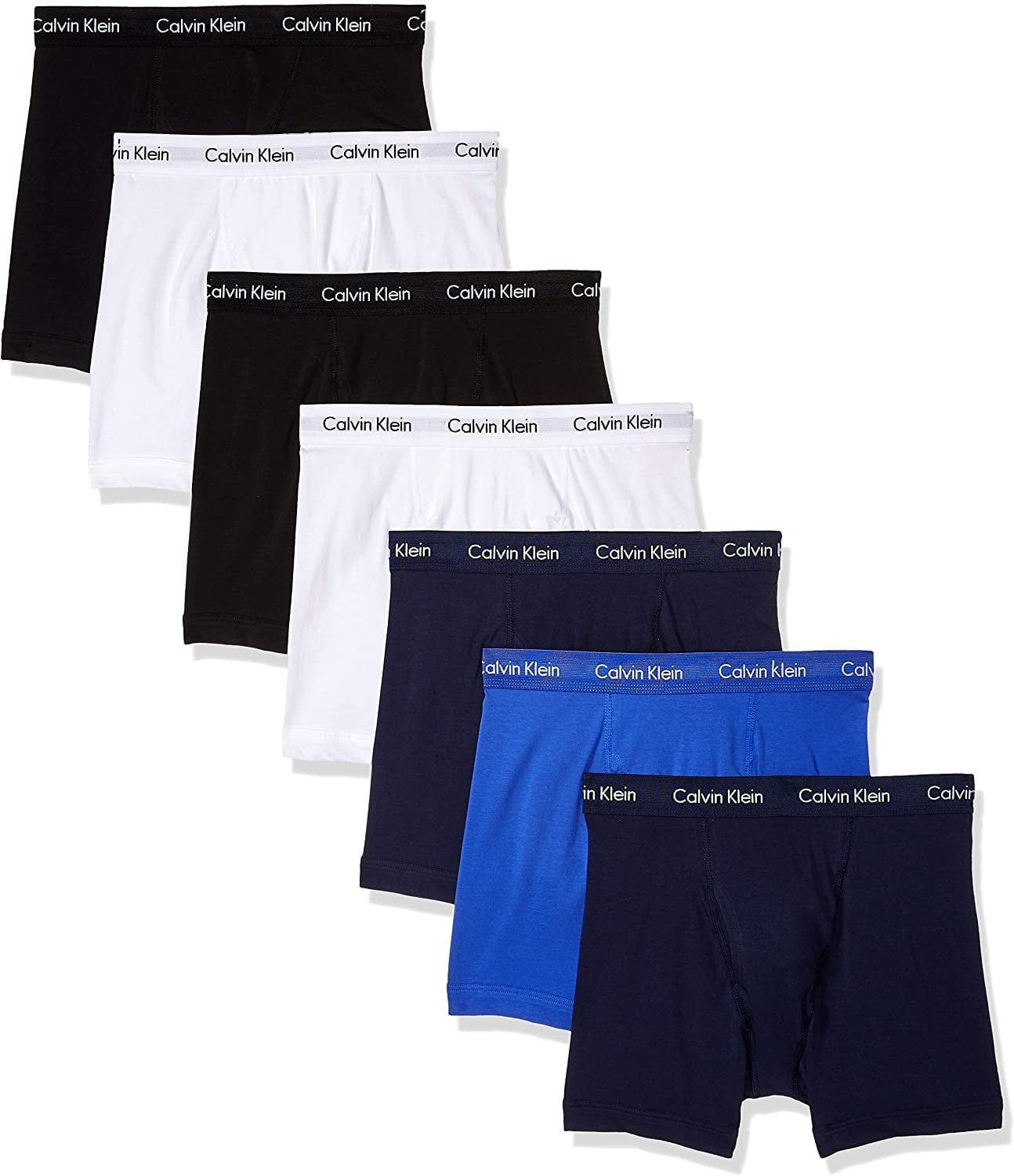 calvin klein men's cotton classics megapack boxer briefs