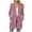 Purple, variant on Ediodpoh Women 2025 Autumn Mid Long Cardigan for Women Casual Long Sleeve Knitted Sweater with Pocket Light Gray XL