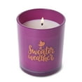 thumbnail image 4 of Colonial Candle Sweater Weather 9.5Oz Scented Candle, Purple, 4 of 6