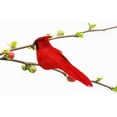 thumbnail image 4 of Ebaokuup 12 Pcs Artificial Red Cardinal Birds with Clip- Christmas Cardinal Birds Clip- Fake Birds Red Cardinals Decor for Christmas Tree Ornament Decorations, Arts and Crafts (Black Cockroach), 4 of 5