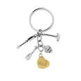 thumbnail image 1 of segolike Father's Day Keychain Car Keyring Multipurpose Hanging Ornament with Keyring, 1 of 9