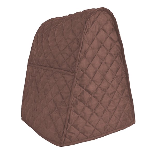 Stand Mixer Cover with Organizer Bag - Dust-proof Cover for KitchenAid Mixer to Keep it Clean and Safe, Brown