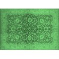 thumbnail image 1 of Ahgly Company Indoor Rectangle Oriental Emerald Green Industrial Area Rugs, 5' x 7', 1 of 4