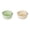 Green & White-2Pcs, variant on 11.2*4.5" Glass Salad Spinner, Small Vegetable Dryer with Drain, Microwave & Dishwasher Safe, Transparent Lid Crank Handle, Quick Spin Greens Washer for Lettuce, Herbs & Fruits, White