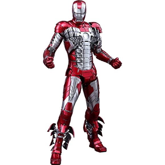 Figura Coleccionable Hot Toys Iron Man (Mark V) 1:6 de Escala HOT TOYS SIXTH SCALE FIGURE