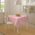 thumbnail image 6 of YFYANG Square Polyester Table Cloth, 60" x 60" Reusable Table Cover Kitchen Dining Room Pink Love Doodle Decorative Tablecloths for Tables of 2-4 People, 6 of 8