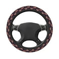 thumbnail image 3 of Haiem Leopard Print Print Steering Wheel Cover 15 Inches for Women Men, Neoprene Anti-Slip Cute Car Steering Wheel Grip Wrap Car Accessories Protective Case Cover for Vehicle Truck SUV, 3 of 8