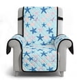 thumbnail image 6 of TSOVTHRID Blue Starfish Print Recliner Chair Cover Non Slip Chair Covers for Reclining Chairs with Pocket Washable Reclining Chair Cover Stay in Place Furniture Protector for Pets, 6 of 7