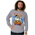 thumbnail image 3 of Airbrushed Tootsie Roll Pop Mascot Long Sleeve TShirt Men Women Brisco Brands X, 3 of 6